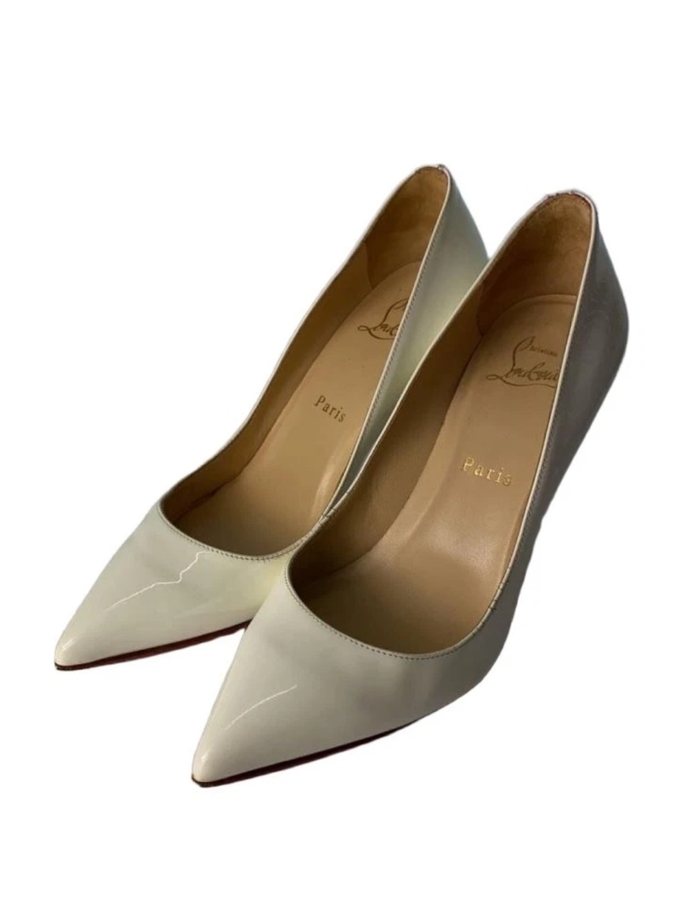 Christian Louboutin White Pumps 36